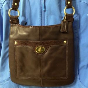 Coach cross body bag
